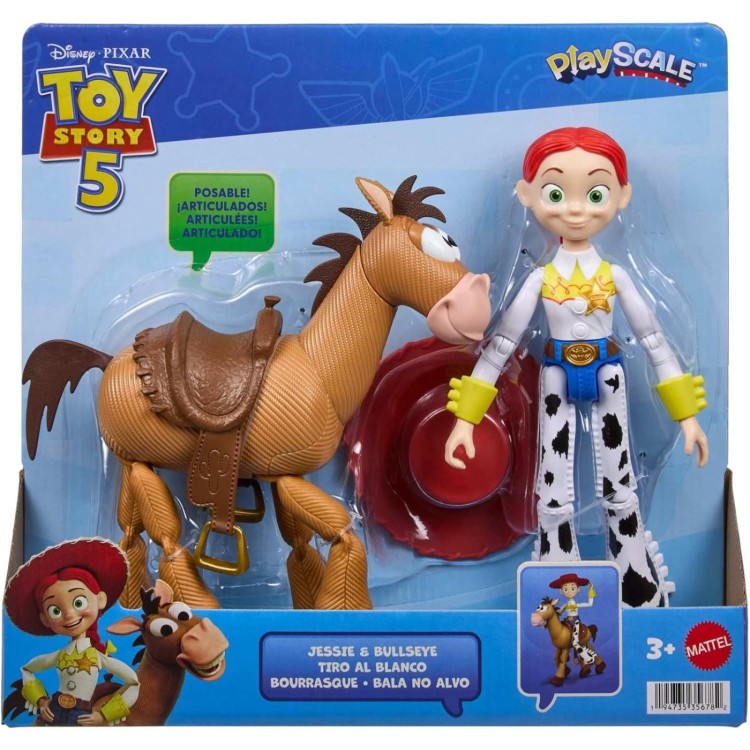 Toy Story 5 PlayScale Figure - Jessie & Bullseye
