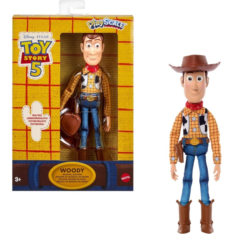 Toy Story 5 PlayScale Ragdoll Edition Woody