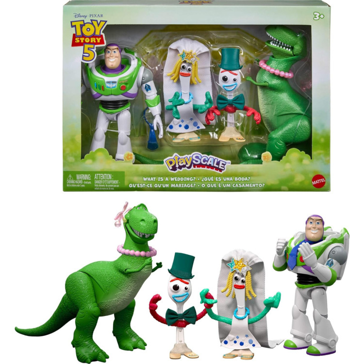 Toy Story 5 PlayScale What is a Wedding Figure Set