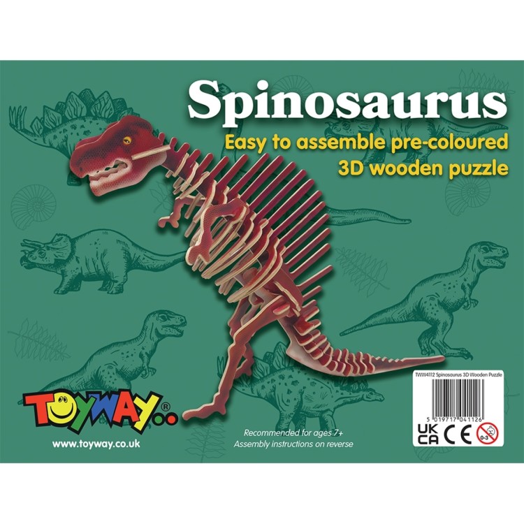 Toyway 3D Wooden Puzzle Spinosaurus