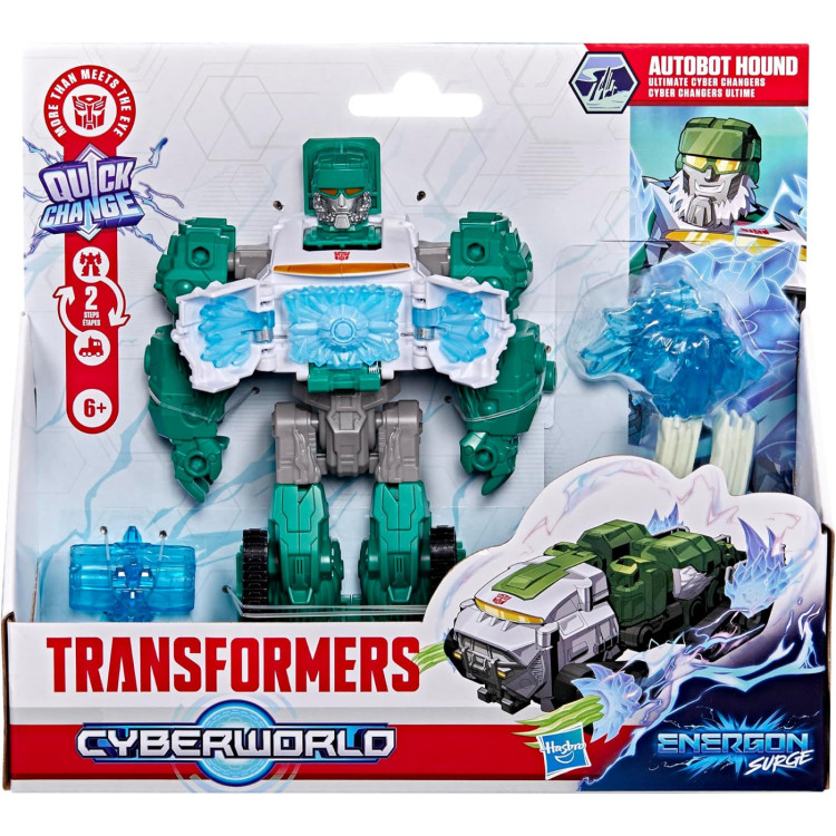 Transformers Cyberworld Ultra Cyber Changer Figure - Hound