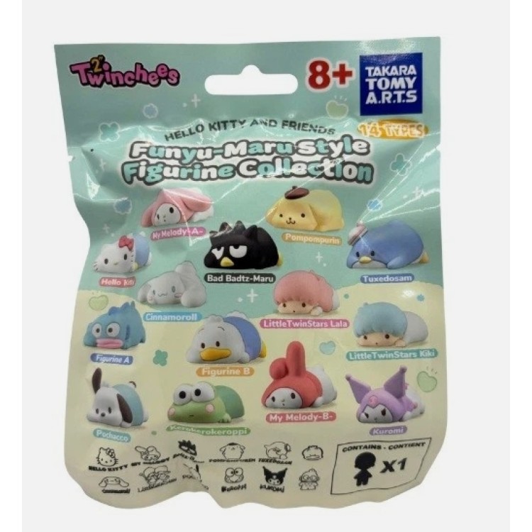 Twinchees Hello Kitty Funyu-Maru Style Figures Blind Bag