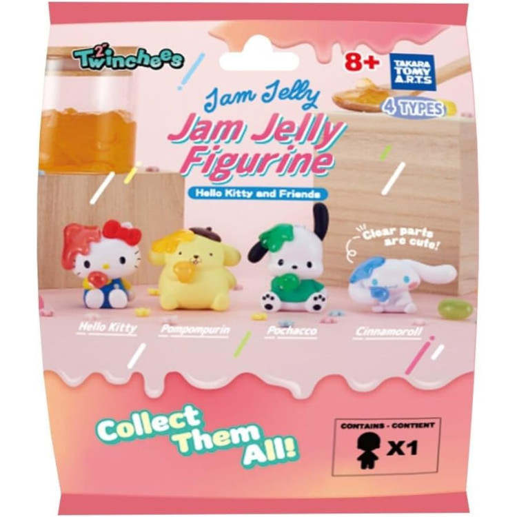 Twinchees Hello Kitty Jam Jelly Figures Blind Bag