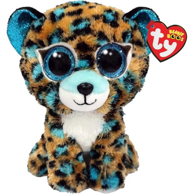 Ty Beanie Boos Cobalt Leopard