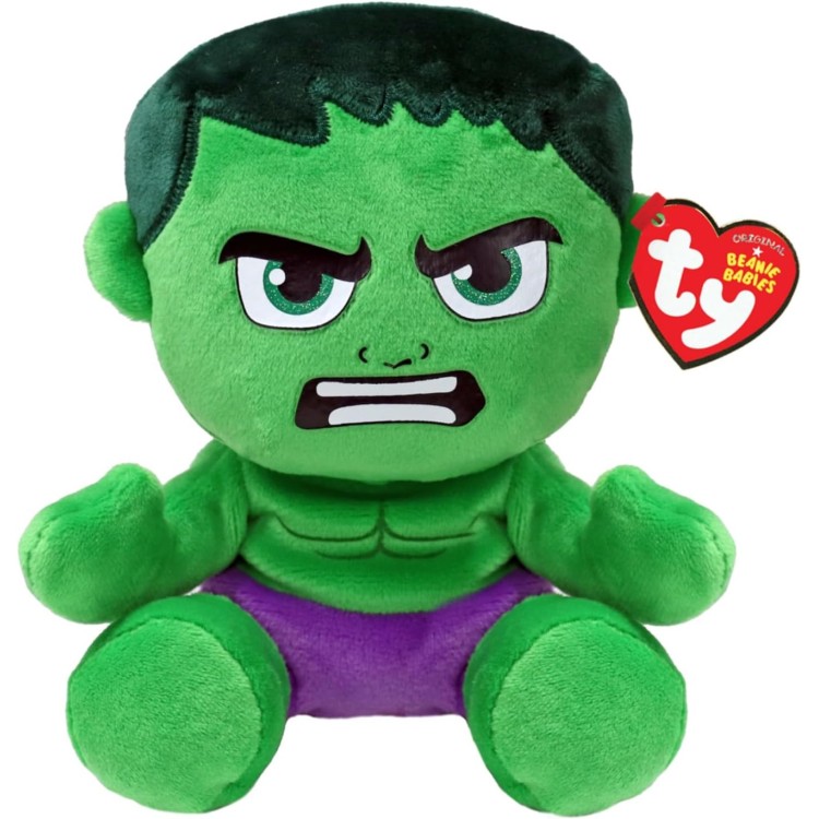 Ty Marvel Beanie Babies Hulk