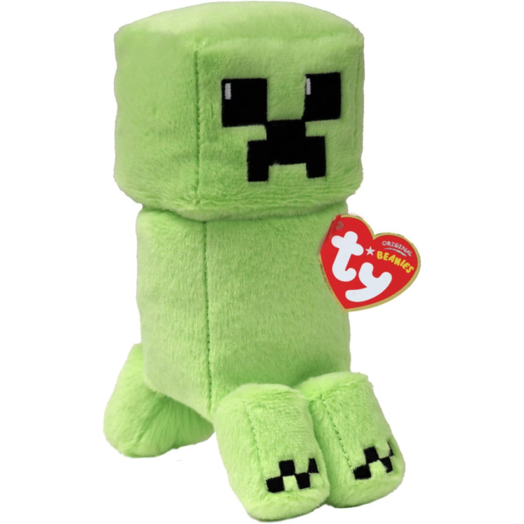 Ty Minecraft Beanie Babies Creeper
