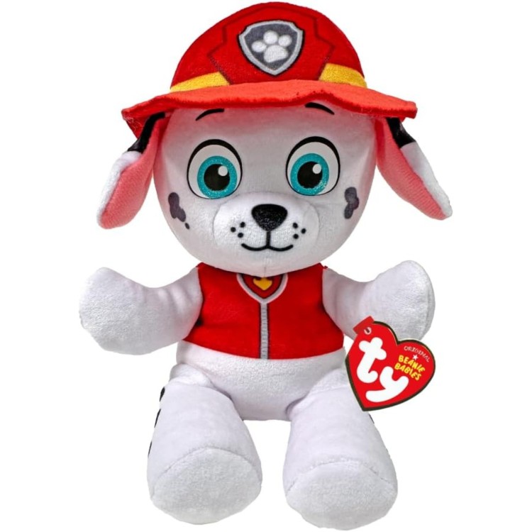 Ty Paw Patrol Beanie Babies Marshall