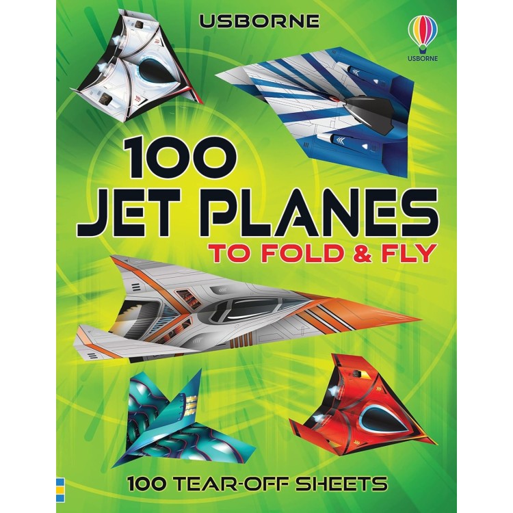 Usborne 100 Jet Planes to Fold & Fly