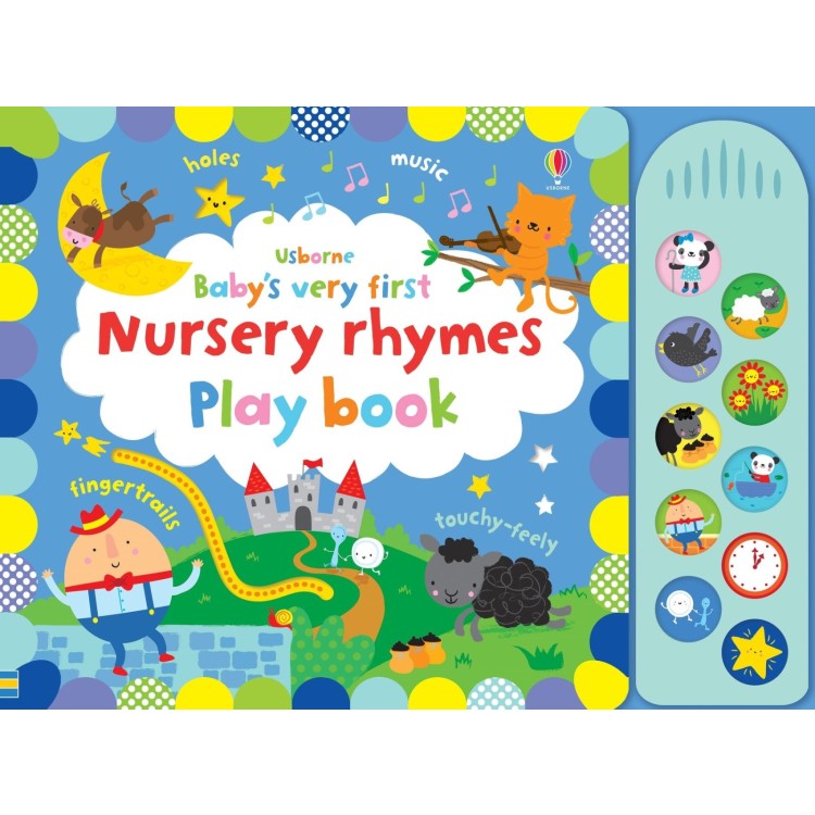 Usborne Babys Very First Nursery Rhymes Play Book