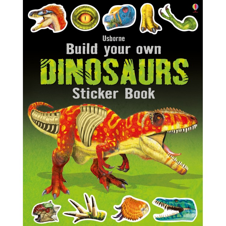 Usborne Build Your Own Dinosaurs Sticker Book
