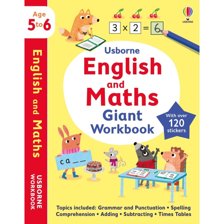 Usborne English & Maths Giant Workbook