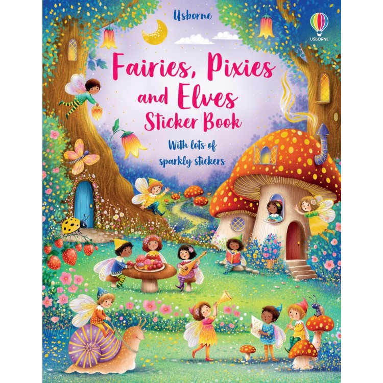 Usborne Fairies Pixies & Elves Sticker Book