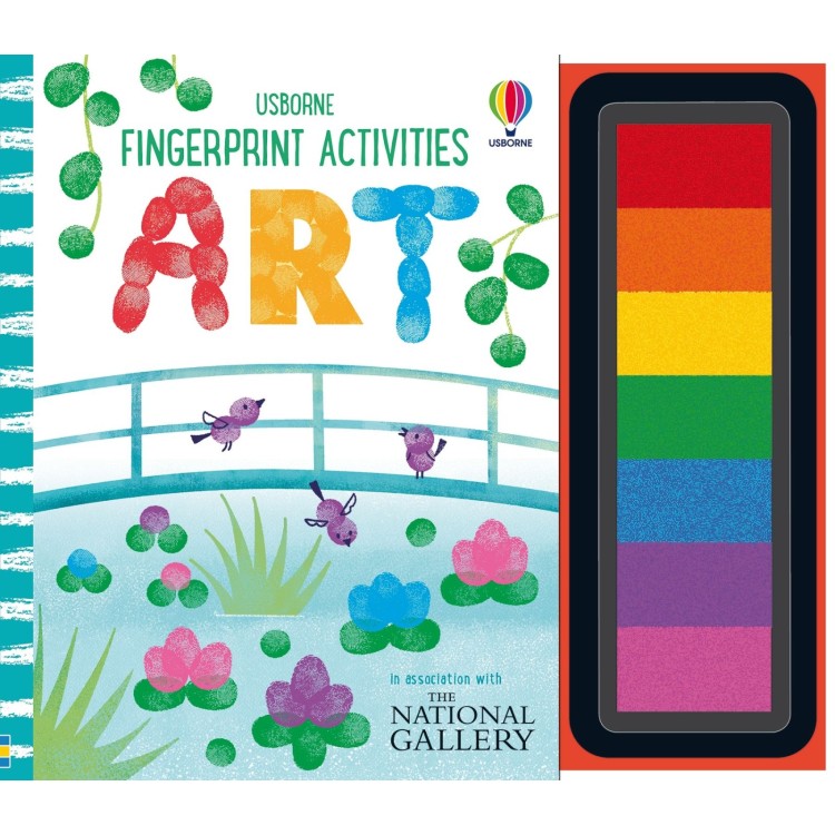 Usborne Fingerprint Activities Book Art