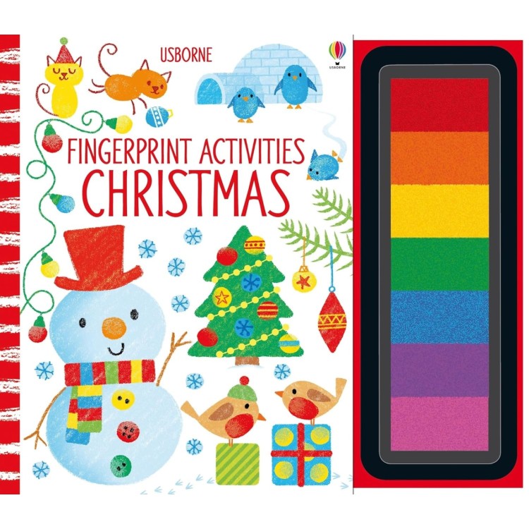 Usborne Fingerprint Activities Book Christmas