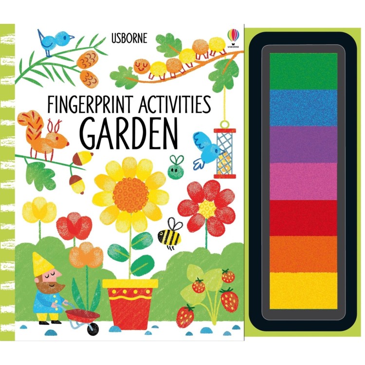 Usborne Fingerprint Activities Book Garden