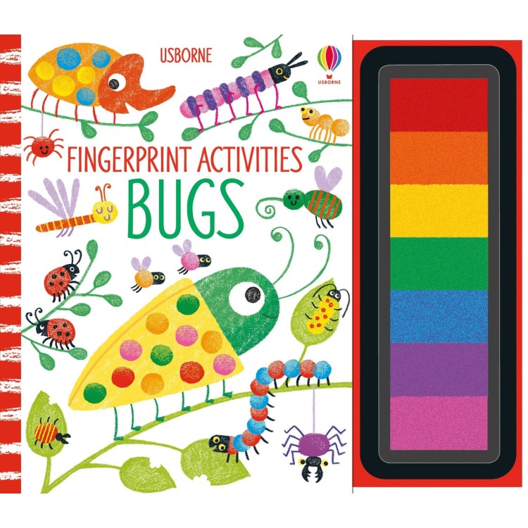 Usborne Fingerprint Activities Book Bugs