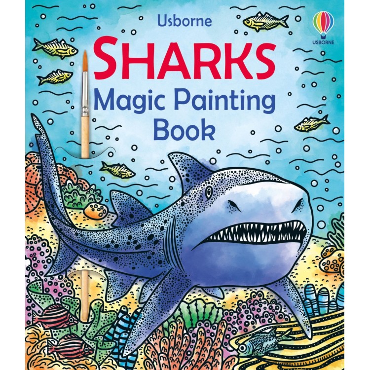 Usborne First Magic Painting Book Sharks