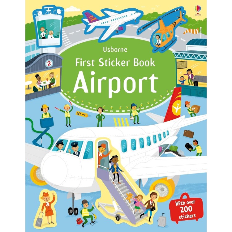 Usborne First Sticker Book Airport