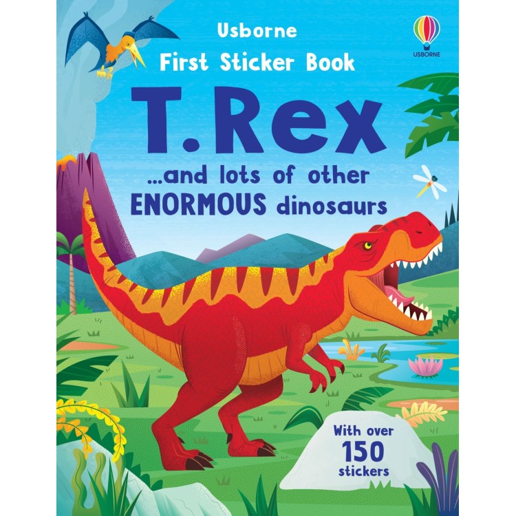 Usborne First Sticker Book T.Rex