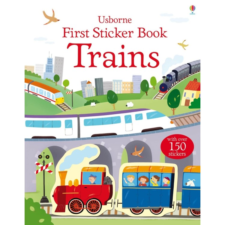 Usborne First Sticker Book Trains