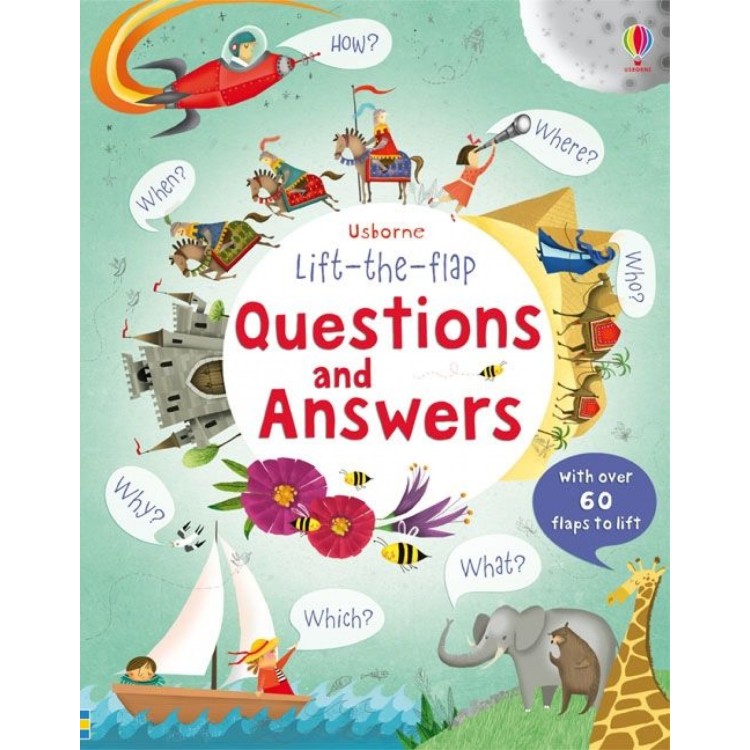 Usborne Lift-The-Flap Questions & Answers Book