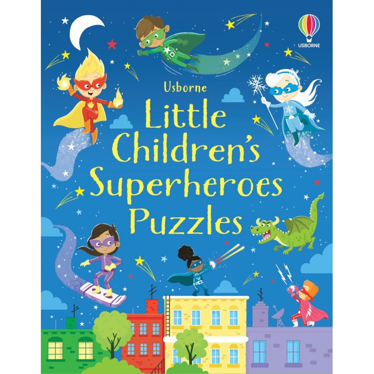 Usborne Little Childrens Superheroes Puzzles
