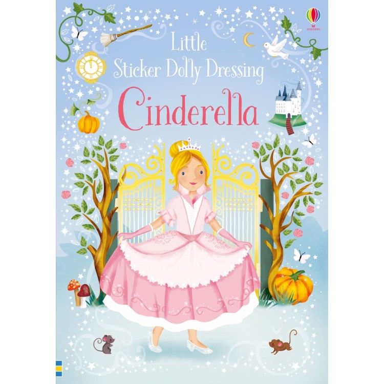 Usborne Little Sticker Dolly Dressing Cinderella