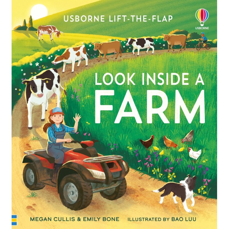 Usborne Look Inside A Farm Book