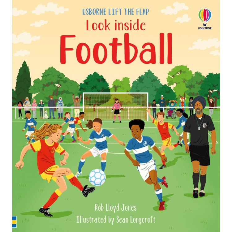 Usborne Look Inside Football Book