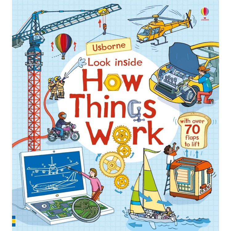 Usborne Look Inside How Things Work Book