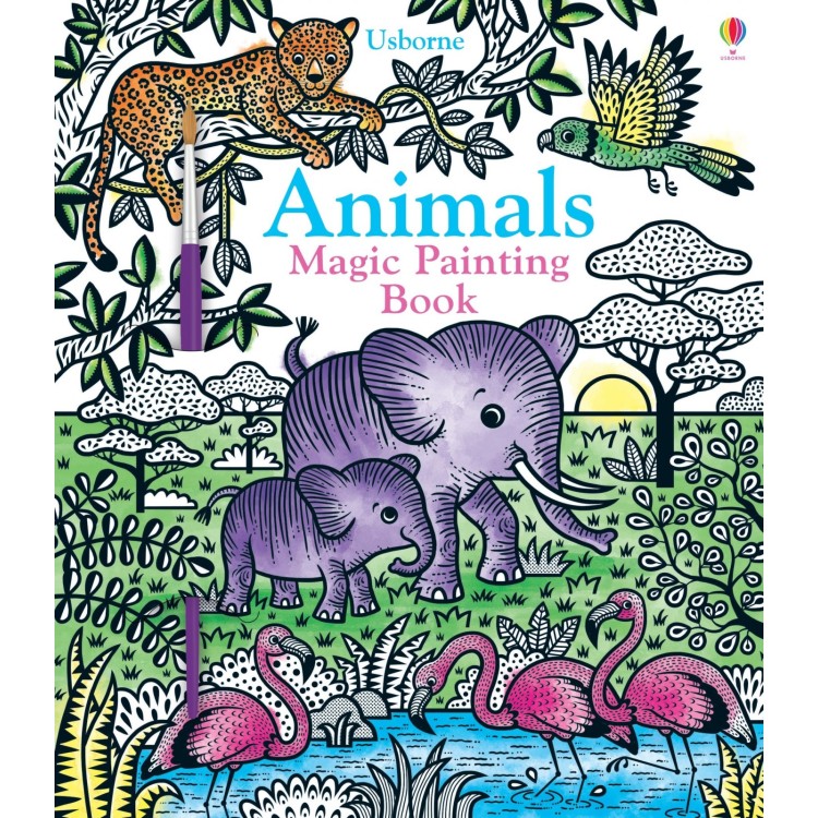 Usborne Magic Painting Book Animals
