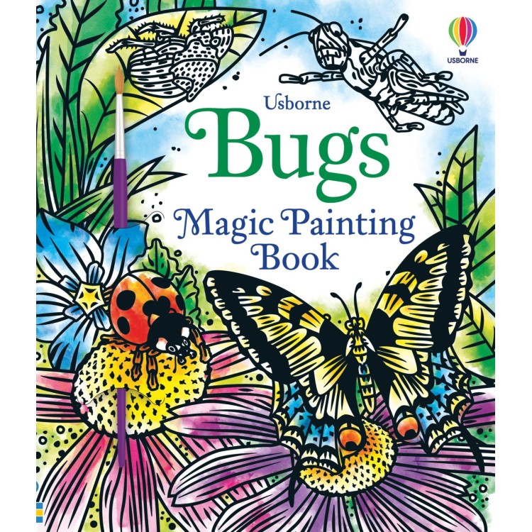 Usborne Magic Painting Book Bugs