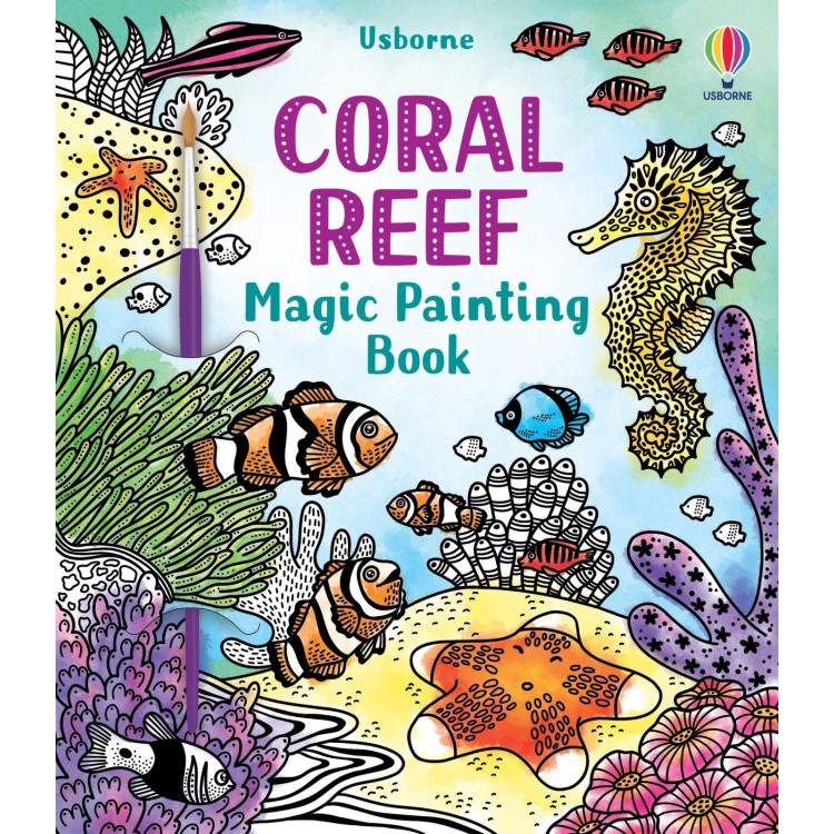 Usborne Magic Painting Book Coral Reef