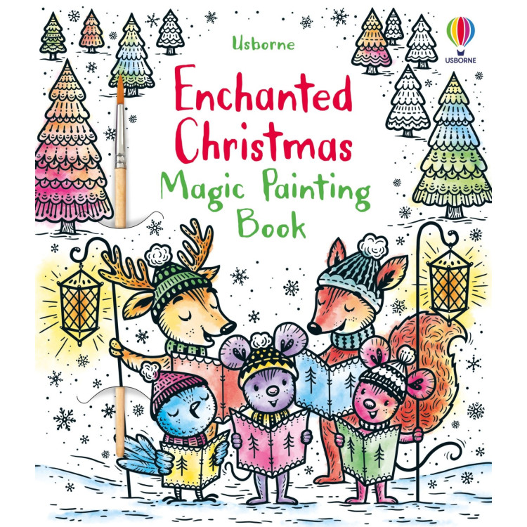 Usborne Magic Painting Book Enchanted Christmas
