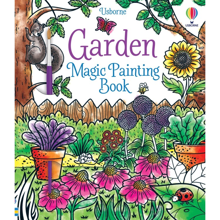 Usborne Magic Painting Book Garden