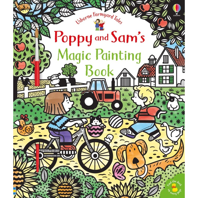 Usborne Magic Painting Book Poppy and Sam's 