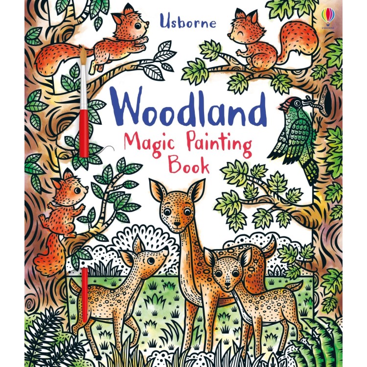 Usborne Magic Painting Book Woodland