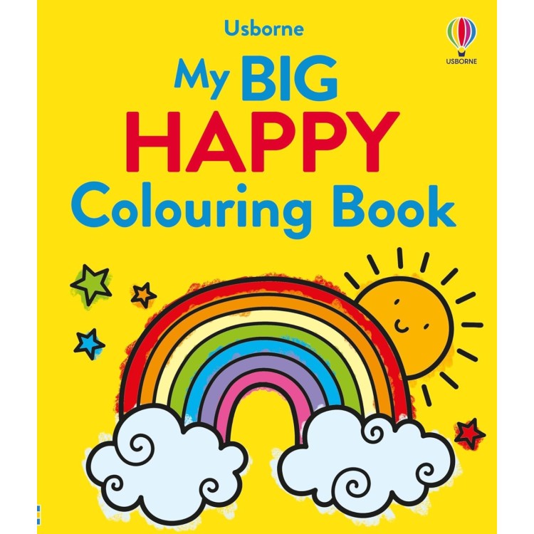 Usborne My BIG Happy Colouring Book
