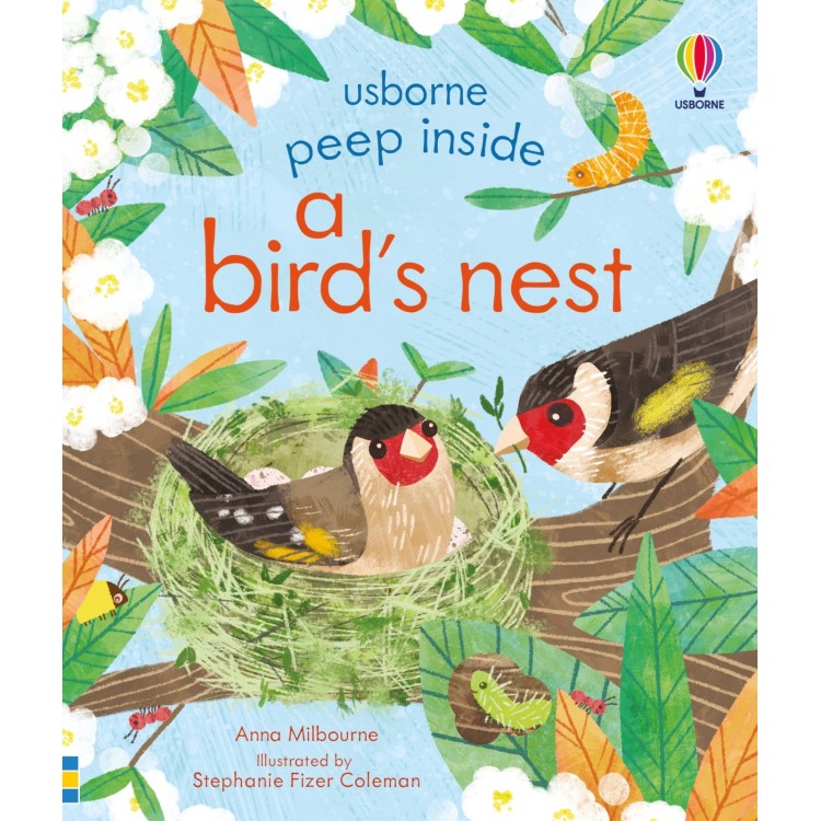 Usborne Peep Inside A Bird's Nest Book