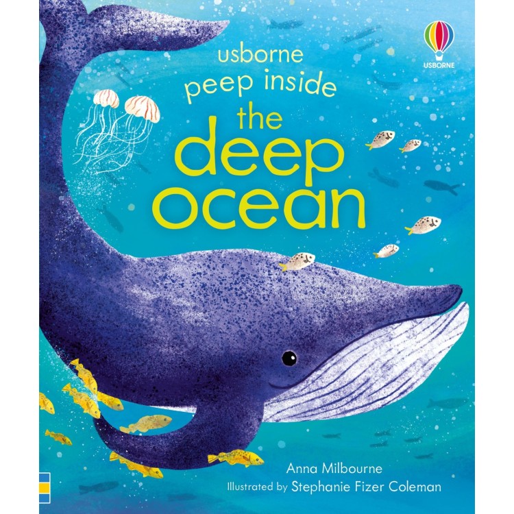Usborne Peep Inside the Deep Ocean Book