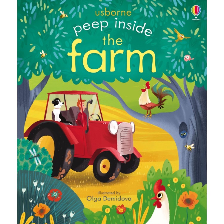 Usborne Peep Inside The Farm Book