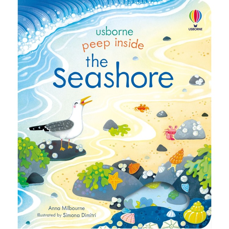 Usborne Peep Inside the Seashore Book