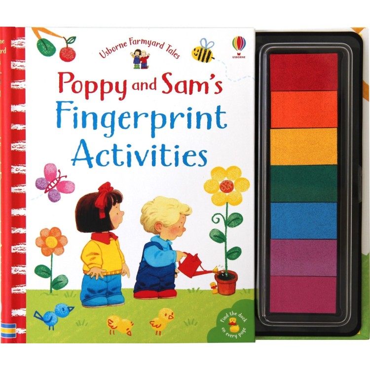 Usborne Poppy & Sam's Fingerprint Activities Book