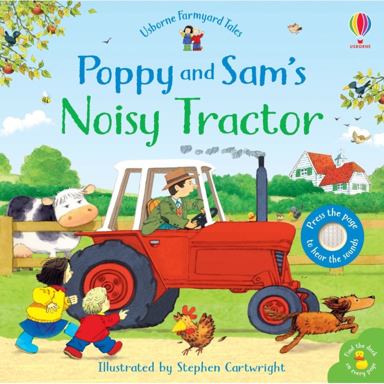 Have your little farmer check out the world of tractors with Usborne
