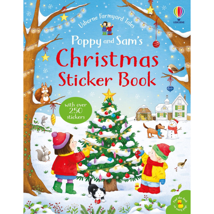 Usborne Poppy and Sam's Christmas Sticker Book