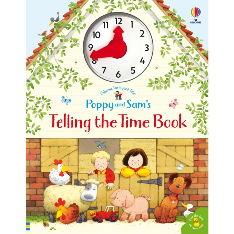 Usborne Poppy and Sam's Telling the Time Book
