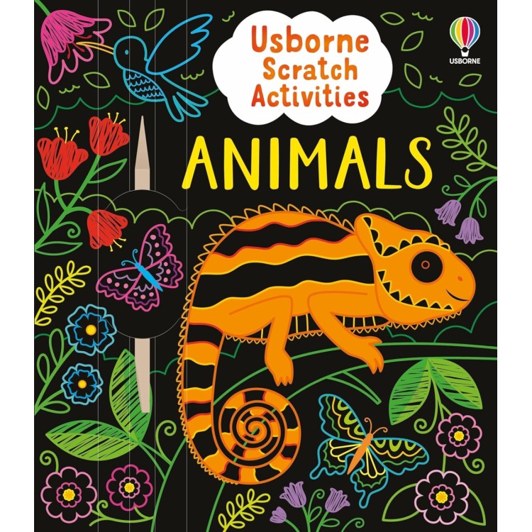 Usborne Scratch Activities Book Animals