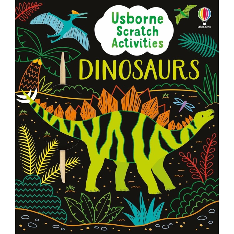 Usborne Scratch Activities Book Dinosaurs