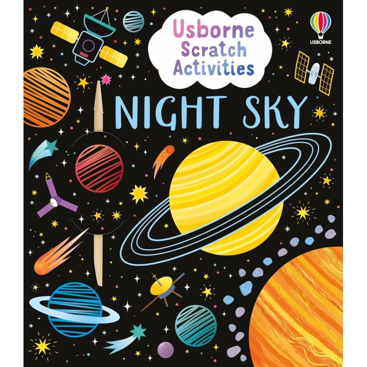 Usborne Scratch Activities Book Night Sky