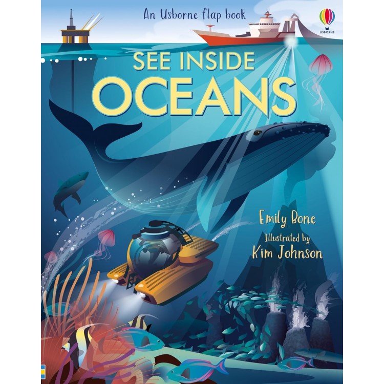 Usborne See Inside Oceans Book